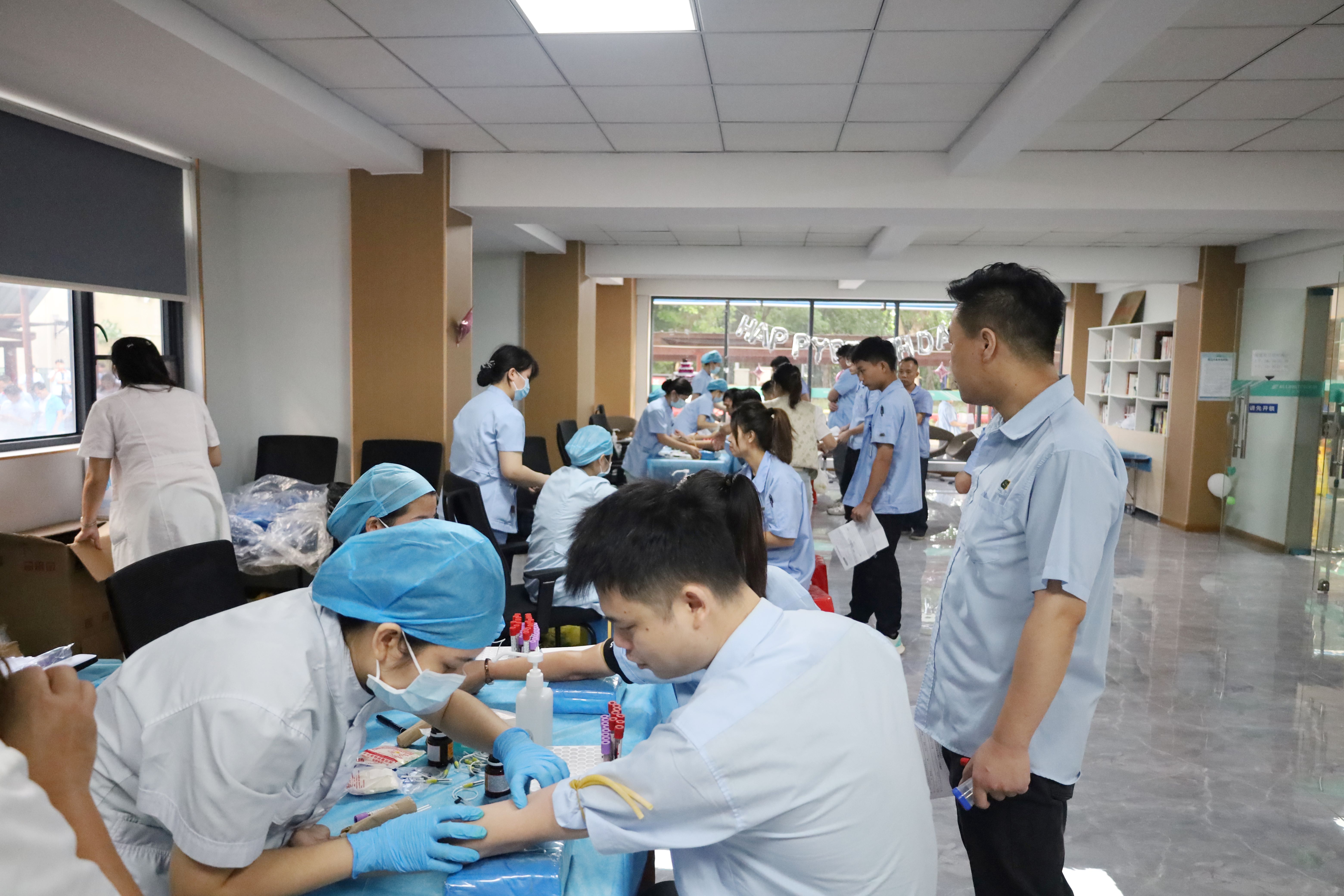 關(guān)愛員工，守護(hù)健康——依頓電子開展2024年度員工健康體檢活動(dòng)